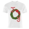 T-shirts, Joy - Christmas Wreath By The Pattern Parade