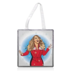 Tote Bags, Mariah Carey Christmas Collection By Catherine Critchley.