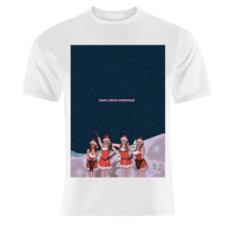 T-shirts, Mean Girls Christmas Jingle Bell Rock Collection By Catherine Critchley.