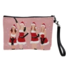 Cosmetic Bag, Mean Girls Jingle Bell Rock Christmas Print By The Girl Next Draw