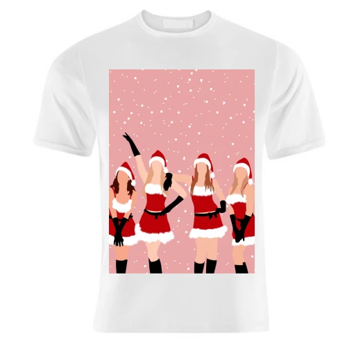 T-shirts, Mean Girls Jingle Bell Rock Christmas Print By The Girl Next Draw 1 T-shirts, Mean Girls Jingle Bell Rock Christmas Print By The Girl Next Draw