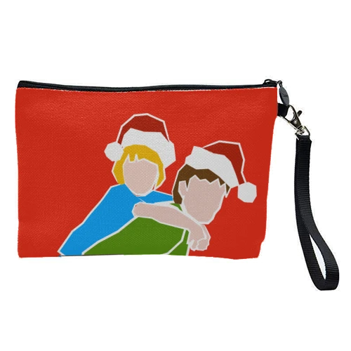 Cosmetic Bag, Merry Christmas Dad (Piggyback) By Adam Regester 1 Cosmetic Bag, Merry Christmas Dad (Piggyback) By Adam Regester
