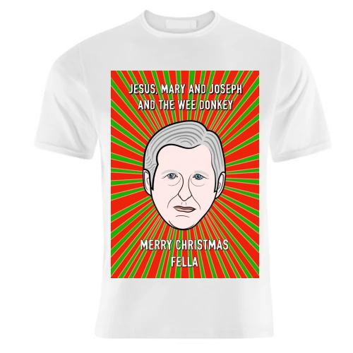 T-shirts, Merry Christmas Fella By Adam Regester 1 T-shirts, Merry Christmas Fella By Adam Regester