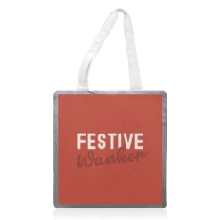 Tote Bags, Christmas Festive Wanker By Giddy Kipper