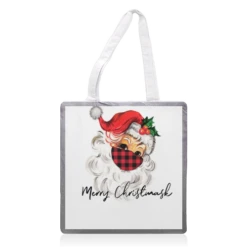 Tote Bags, Merry Christmas From Santa By Haris Kavalla