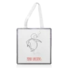 Tote Bags, Merry Christmas Penguin By Adam Regester