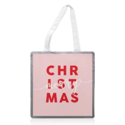 Tote Bags, Merry Christmas By Emily @KindofSimpleDesigns