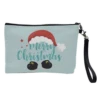 Cosmetic Bag, Merry Christmas Santa By Cheryl Boland