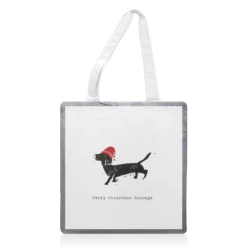 Tote Bags, Merry Christmas Sausage By The 13 Prints