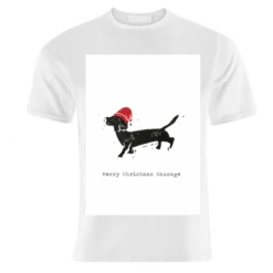 T-shirts, Merry Christmas Sausage By The 13 Prints