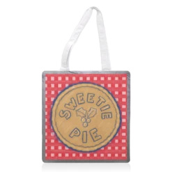 Tote Bags, Merry Christmas Sweetie Pie By Adam Regester