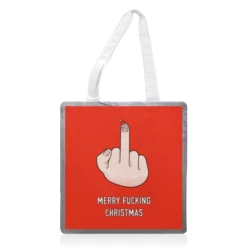 Tote Bags, Merry Fucking Christmas By Adam Regester