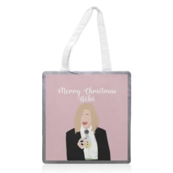 Tote Bags, Moira Rose - Merry Christmas Bèbè By Cheryl Boland