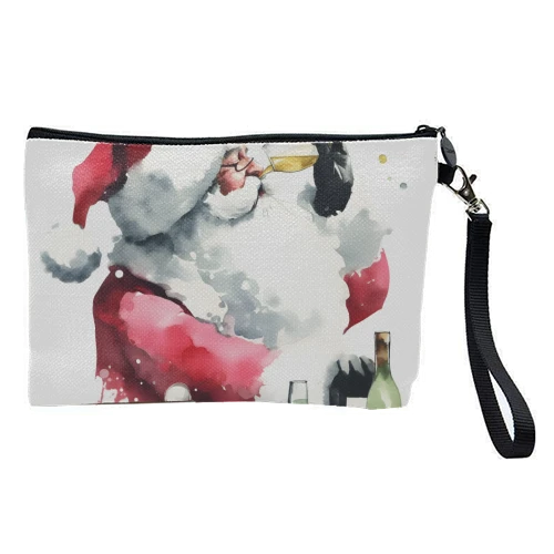 Cosmetic Bag, Politely Drinking Through Christmas By Ara Liliput 1 Cosmetic Bag, Politely Drinking Through Christmas By Ara Liliput