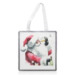 Tote Bags, Politely Drinking Through Christmas By Ara Liliput