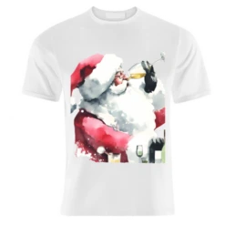 T-shirts, Politely Drinking Through Christmas By Ara Liliput