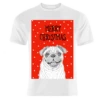 T-shirts, Pug Christmas Greeting By Adam Regester