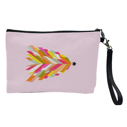 Cosmetic Bag, Rainbow Christmas Tree #festive By Dominique Vari 1 Cosmetic Bag, Rainbow Christmas Tree #festive By Dominique Vari