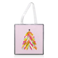 Tote Bags, Rainbow Christmas Tree #festive By Dominique Vari