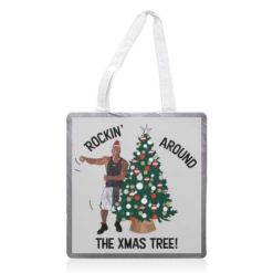Tote Bags, The Rock - Rockin' Around The Christmas Tree Collection By Catherine Critchley.