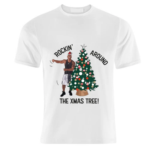 T-shirts, The Rock - Rockin' Around The Christmas Tree Collection By Catherine Critchley. 1 T-shirts, The Rock - Rockin' Around The Christmas Tree Collection By Catherine Critchley.