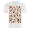 T-shirts, Warm Toned Christmas Pattern By The Girl Next Draw